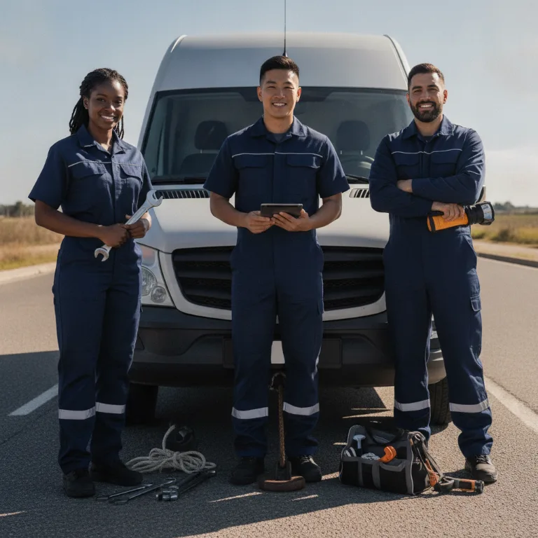 Car Towing team in Hanford